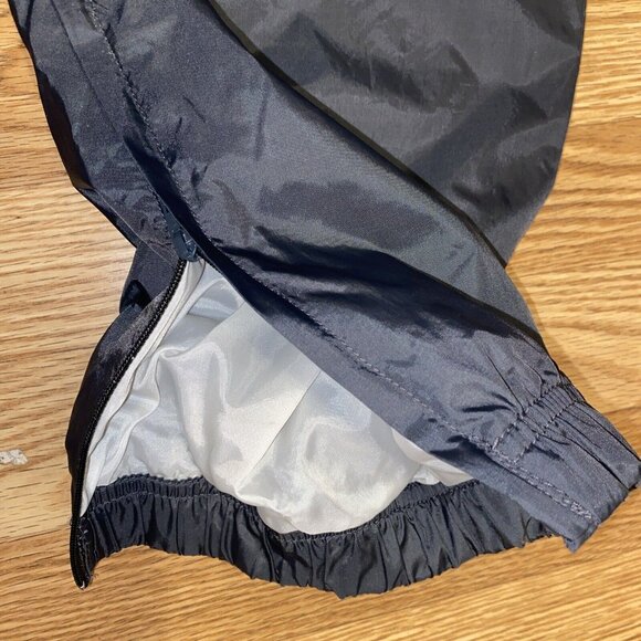 Vtg Wilson Nylon Men Sz L Basketball Ankle Zipper Pants Adjustable Windbreaker - Picture 8 of 13